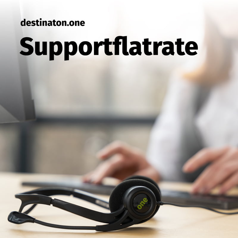 destination.one Supportflatrate /pro Jahr
